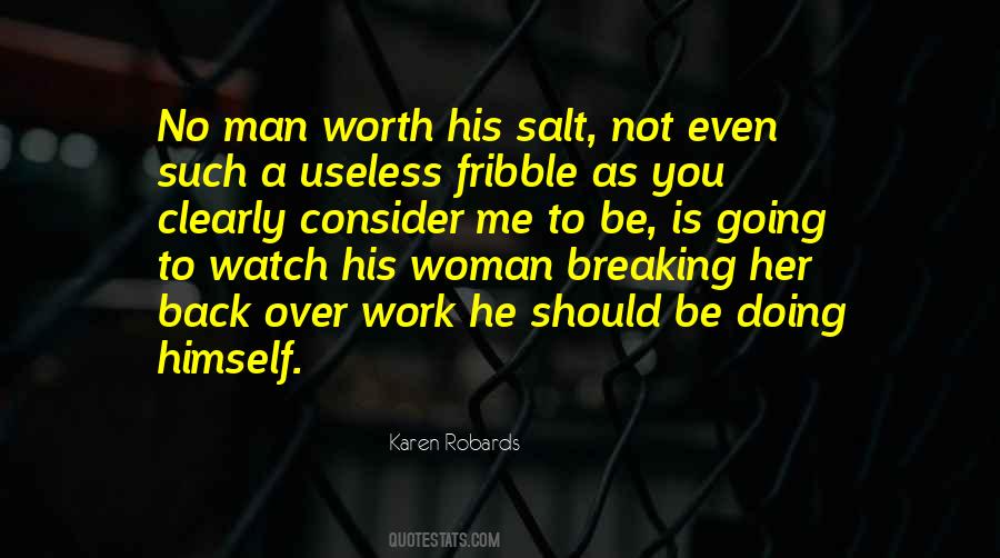 Worth Woman Quotes #100430