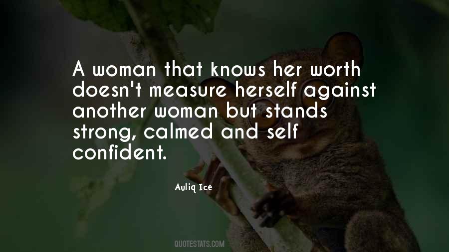 Worth Woman Quotes #1038829