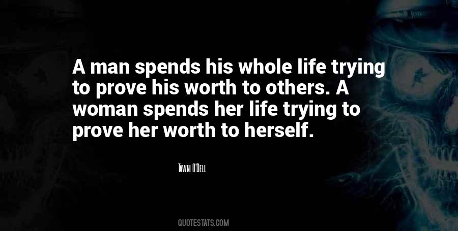 Worth Woman Quotes #958131