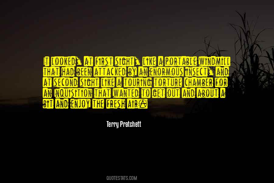 Enjoy The Fresh Air Quotes #89394