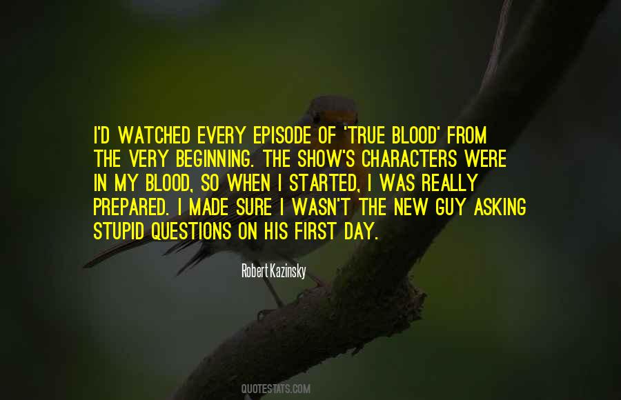 New Blood Quotes #1731937