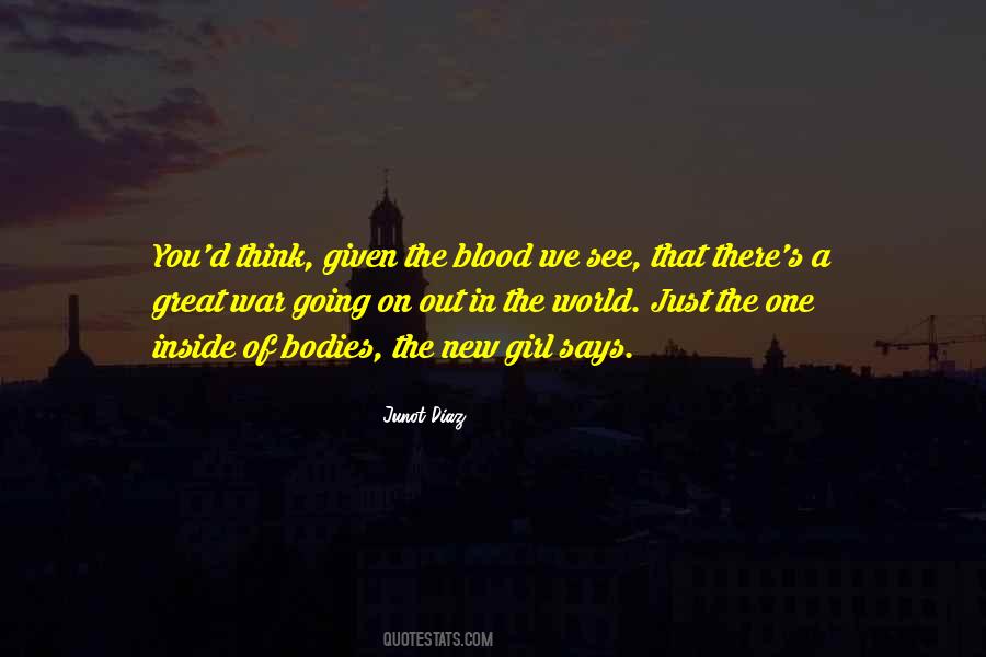 New Blood Quotes #274635