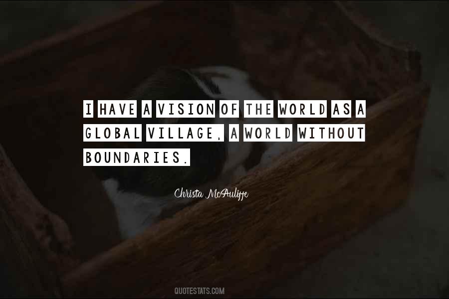 Quotes About The Global Village #400502