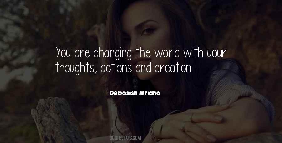 Thoughts Actions Quotes #1534479