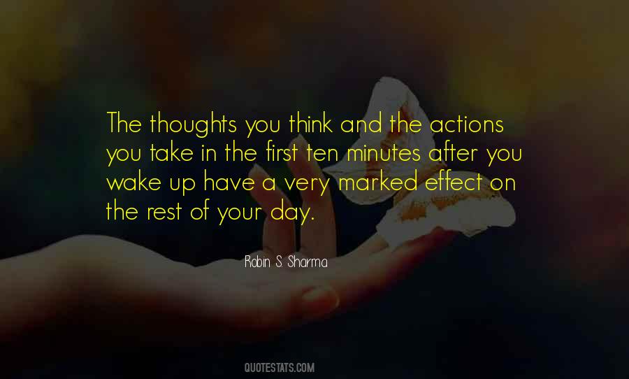 Thoughts Actions Quotes #351390