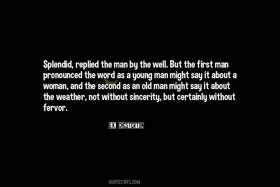 A Man Without A Woman Quotes #138325