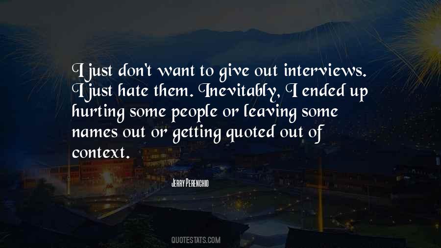 Just Hate Quotes #157591