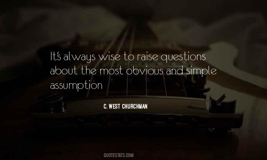 Most Obvious Quotes #1001069