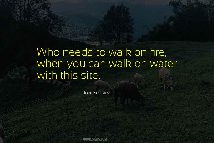Can Walk On Water Quotes #953946