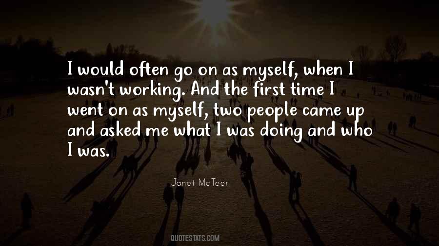 Working On Me Quotes #1314371