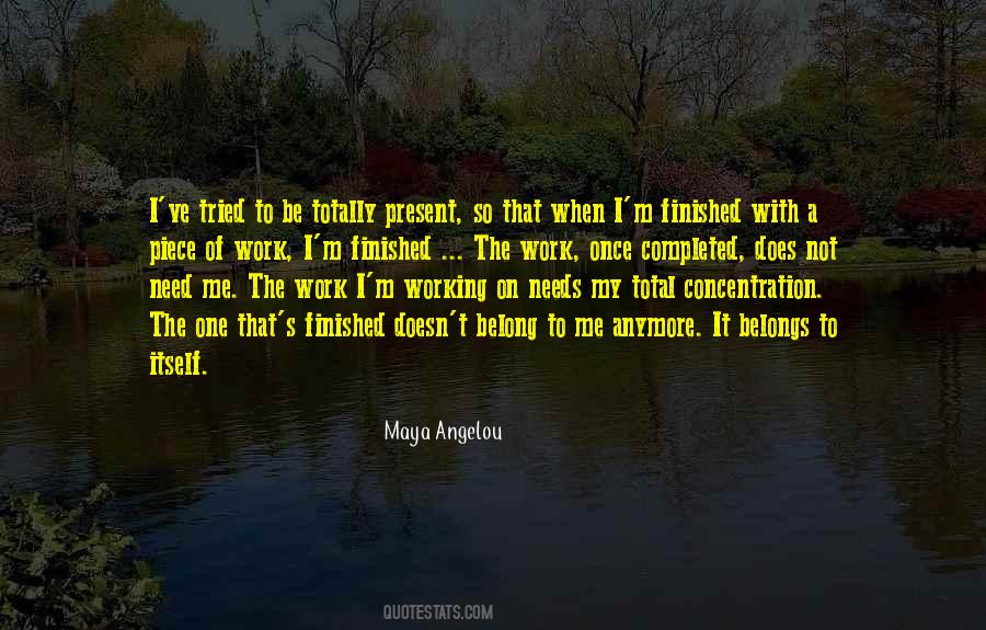 Working On Me Quotes #1644620