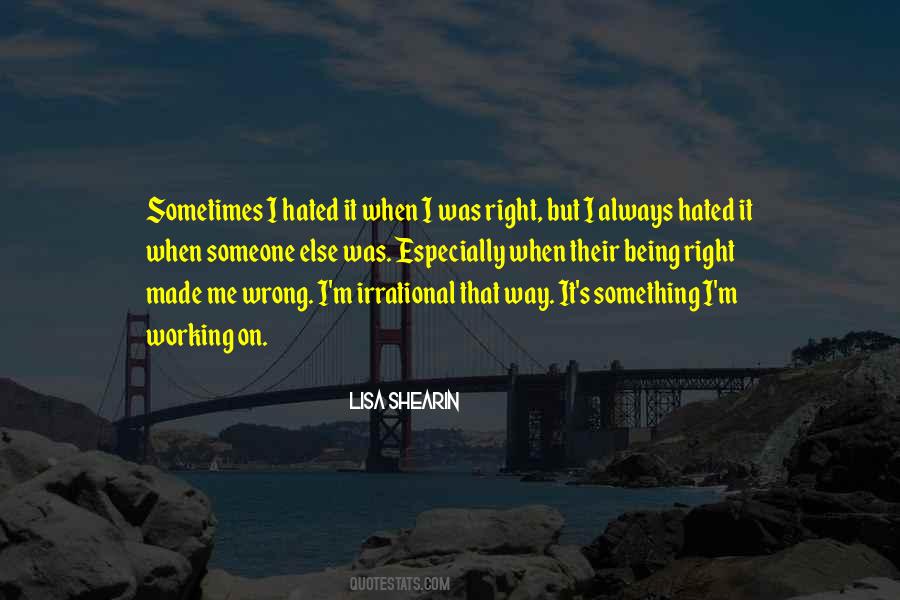Working On Me Quotes #444674
