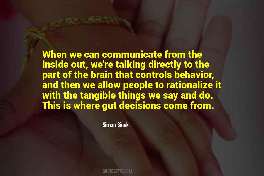 Quotes About Gut Decisions #1083515