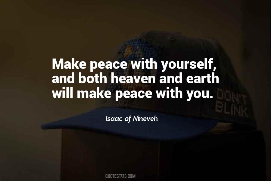 Peace With You Quotes #1694690