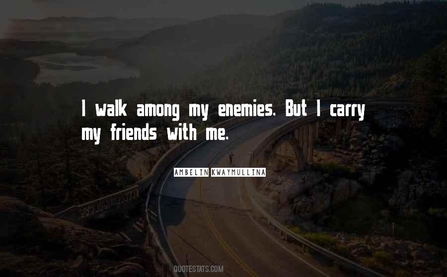 Friends With Enemies Quotes #1111272