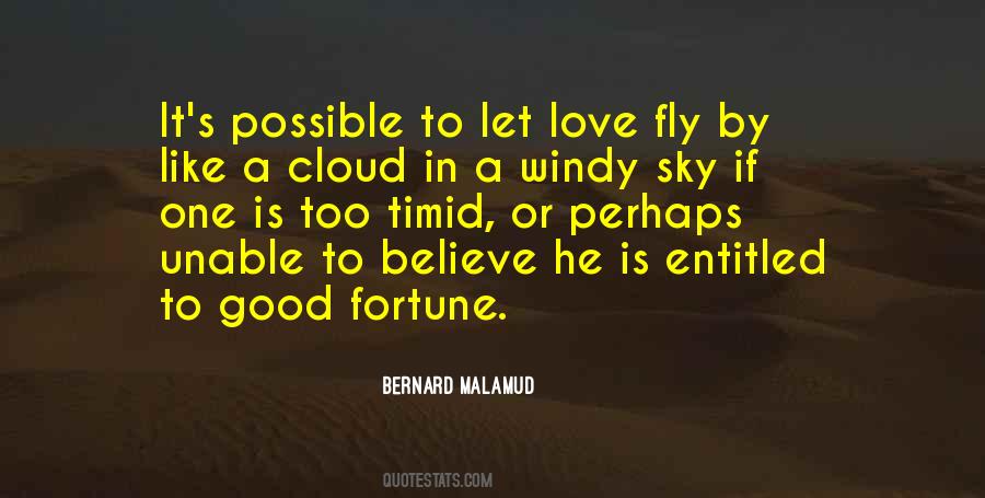 Fortune Love Quotes #1570738