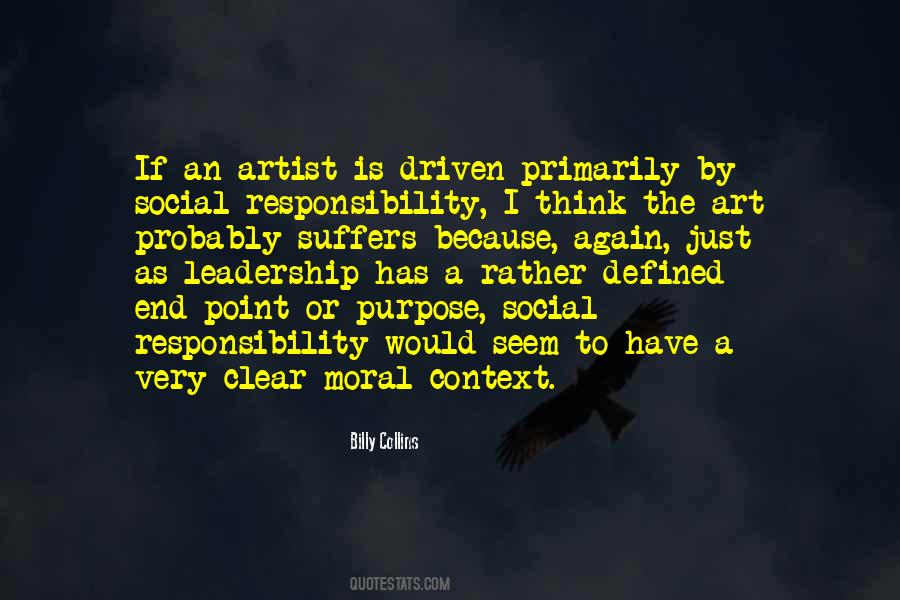 Leadership Is Responsibility Quotes #633732