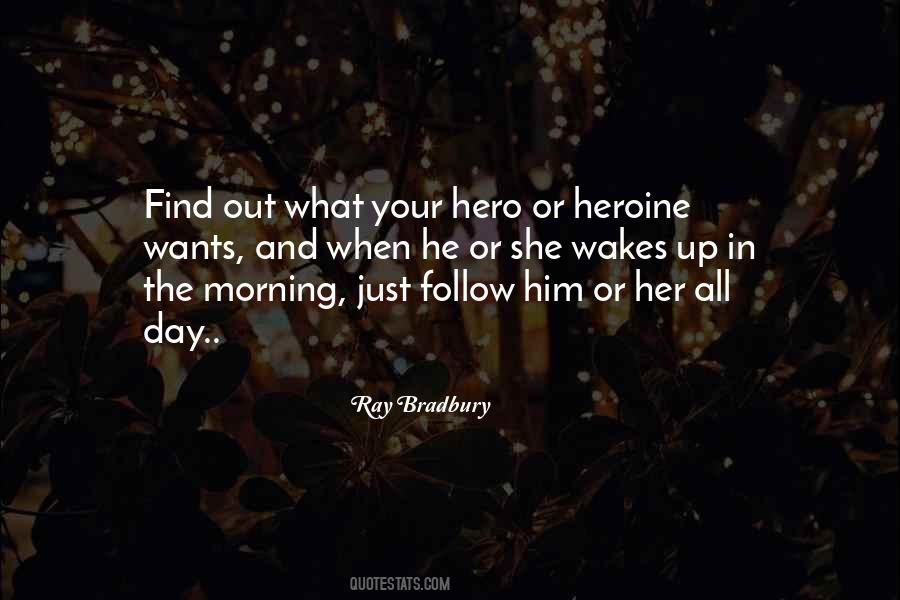 Hero And Heroine Quotes #1618387