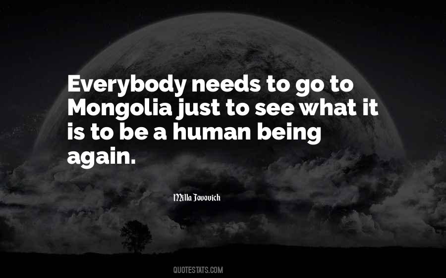 What Is A Human Being Quotes #1207089