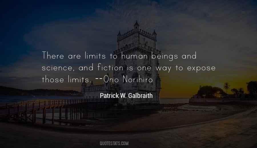 Human Limits Quotes #1236948