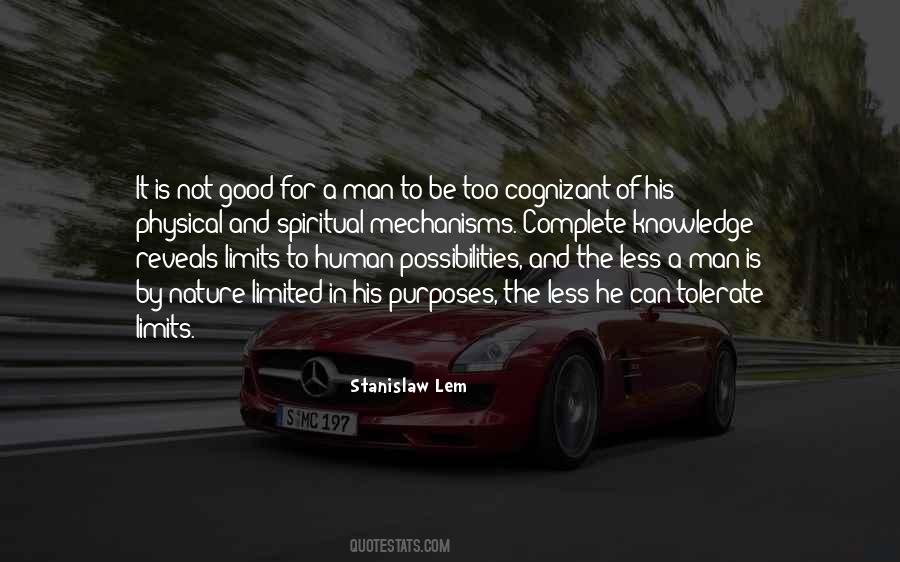 Human Limits Quotes #336028