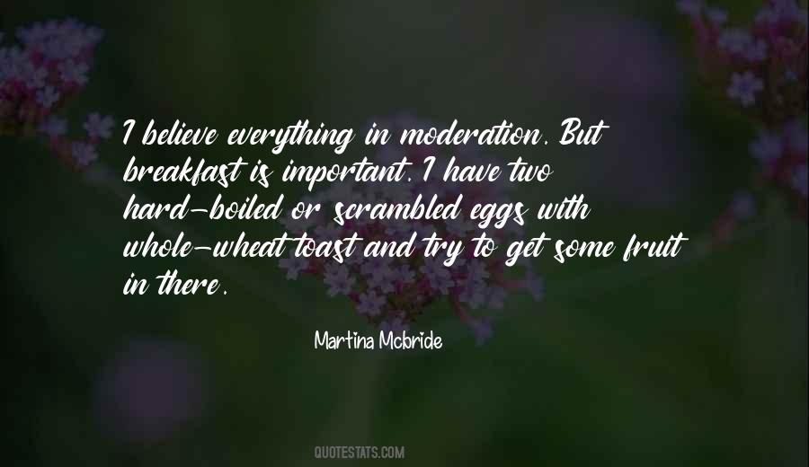 Moderation In Moderation Quotes #130312