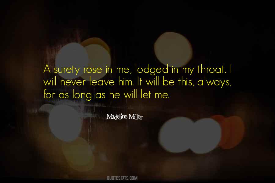 Be A Rose Quotes #300365