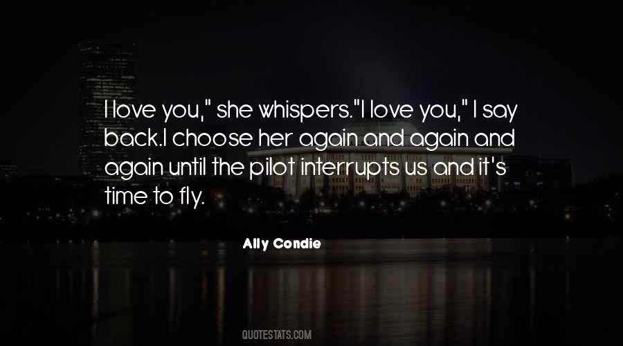 Choose Her Quotes #1107586