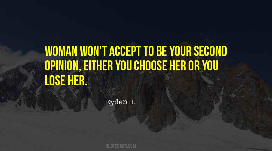 Choose Her Quotes #259987