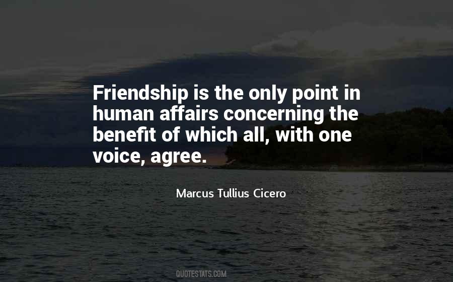 Friendship Benefits Quotes #1034124