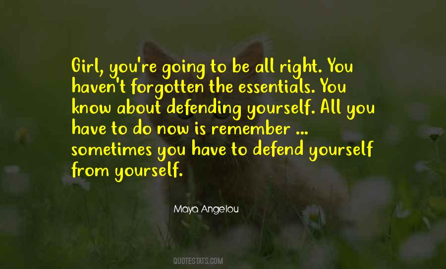 The Forgotten Girl Quotes #1287570