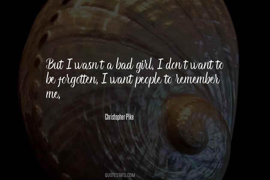 The Forgotten Girl Quotes #1557499