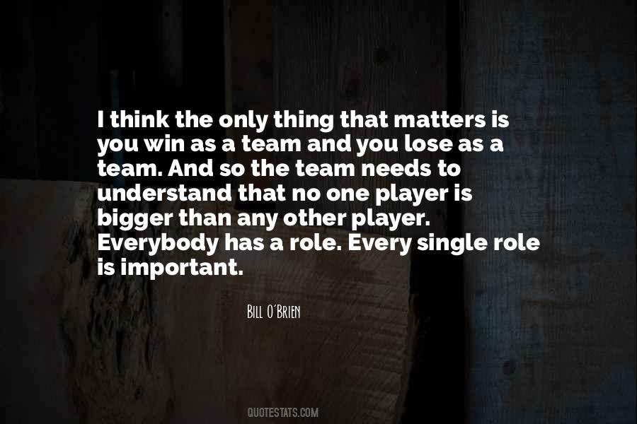 No One Matters Quotes #1839332