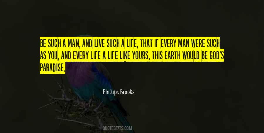 Be Like A Man Quotes #111764