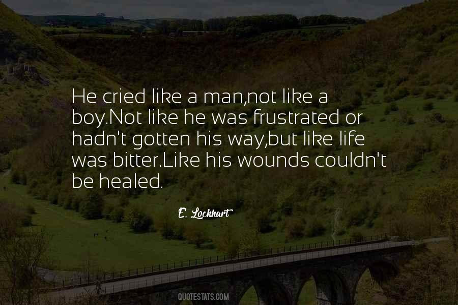 Be Like A Man Quotes #201845