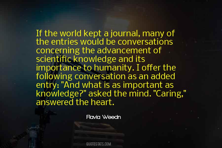 The Importance Of Knowledge Quotes #1149708