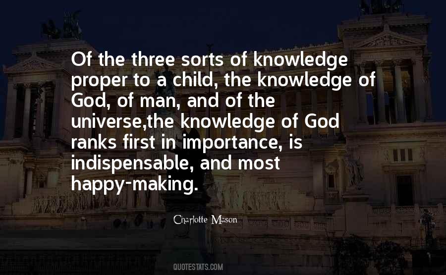 The Importance Of Knowledge Quotes #338957
