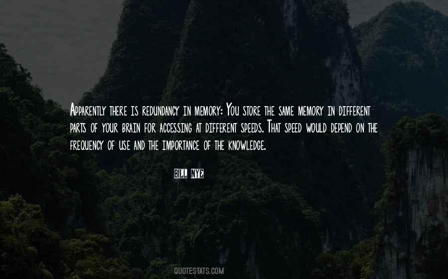 The Importance Of Knowledge Quotes #692443