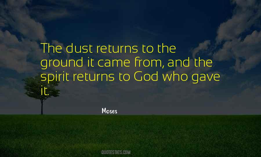 From Dust To Dust Quotes #1665609
