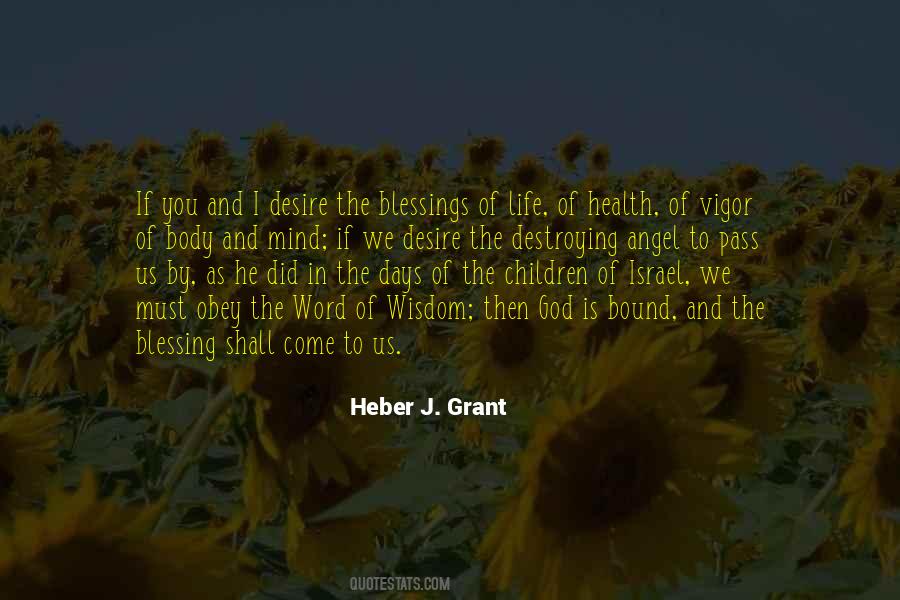 Health Is A Blessing Quotes #1026085