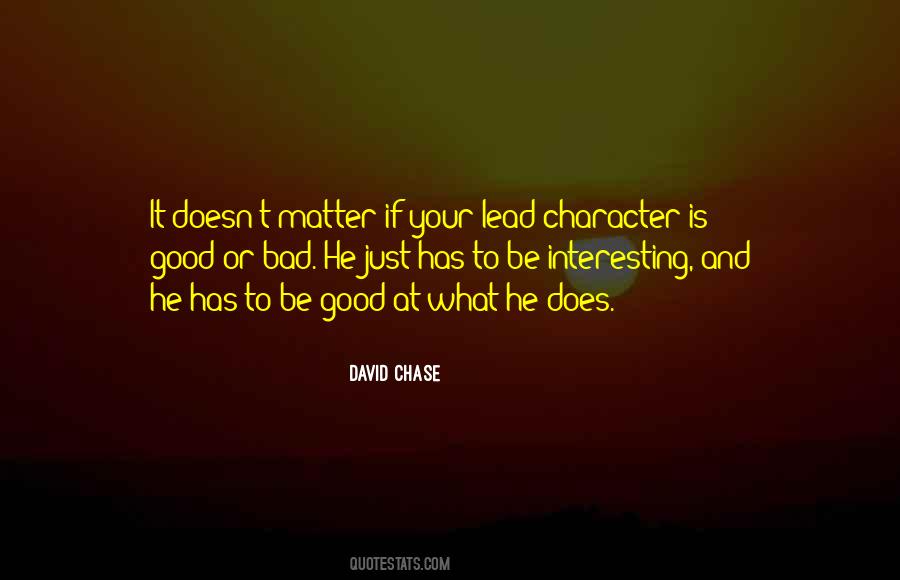 What Is Good And Bad Quotes #432741