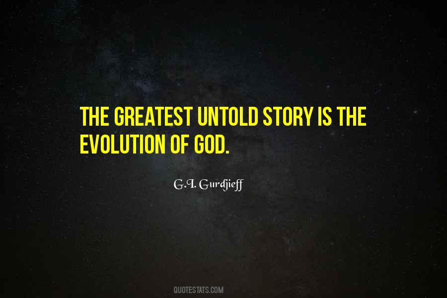 Story Of God Quotes #312572