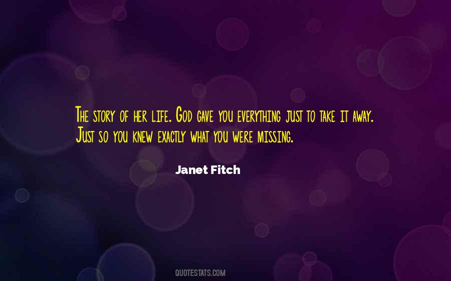 Story Of God Quotes #562388