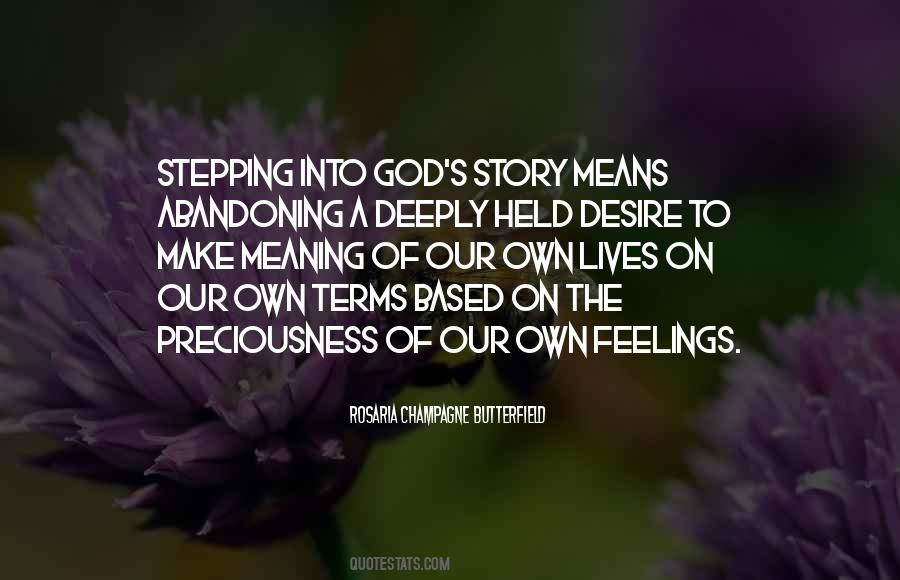 Story Of God Quotes #886561