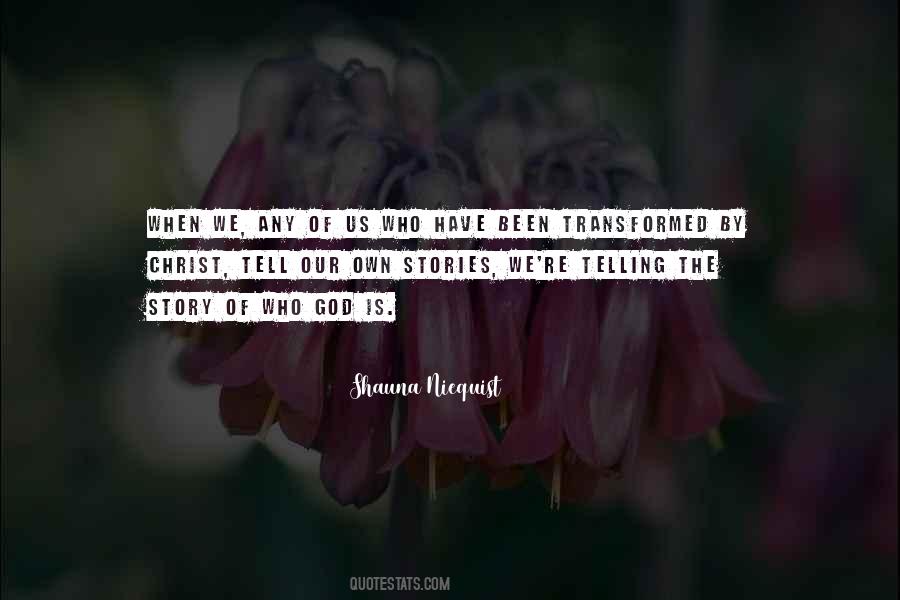 Story Of God Quotes #920831