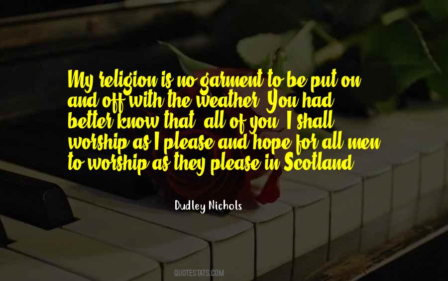Better Weather Quotes #1814463