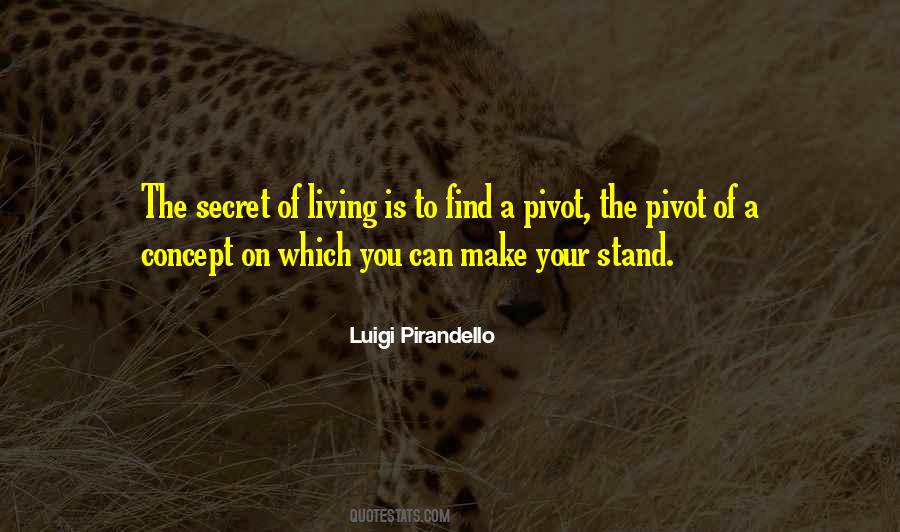 Pivot Of Quotes #1745399