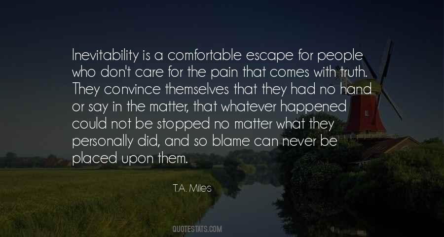 Pain Is Personal Quotes #955836