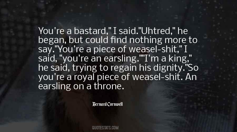 King On His Throne Quotes #1821749