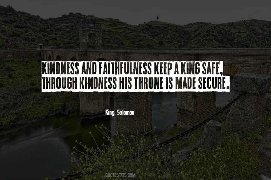 King On His Throne Quotes #451283